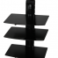 Three layers glass dvd wall mount bracket china