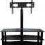 glass tv stand with mount Chinese supplier