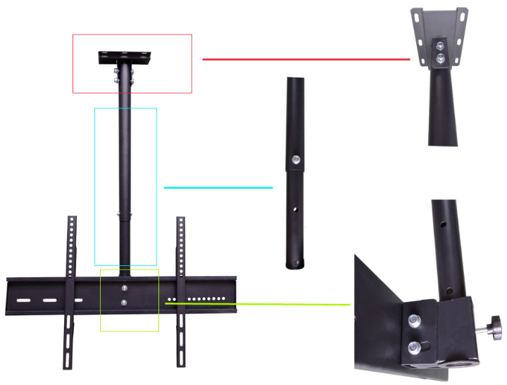 Olc119 2 Plasma Tv Ceiling Hanger