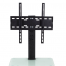Monitor stand on desktop